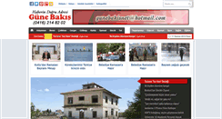 Desktop Screenshot of gunebakisgazetesi.com